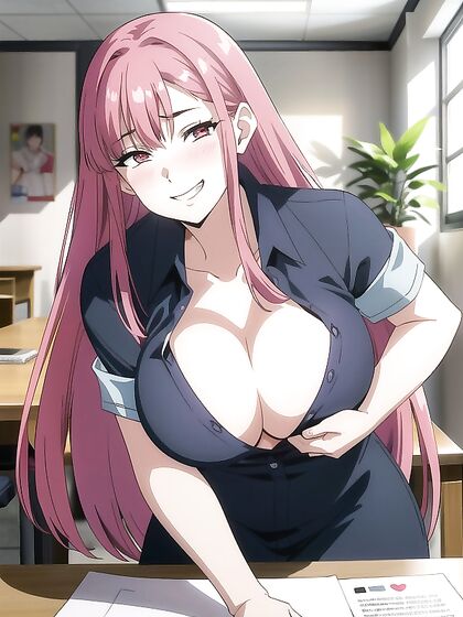 in the Office - A Purple hentai AI Porn Fantasy