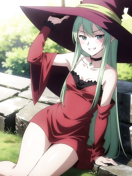 Halloween Night fantasies with Choked Pleasure in Laydown Hentai AI Image