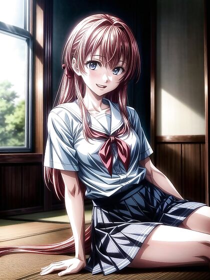 Skinny and Cute Hentai Girl 18+ Exploring Intense Pleasure in Detailed AI Porn