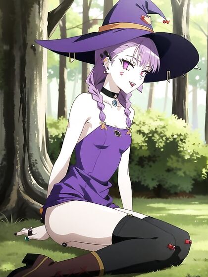 Skinny Girl 18+ indress Gets Seduced in the Forest forSTEAMY Hentai Fun