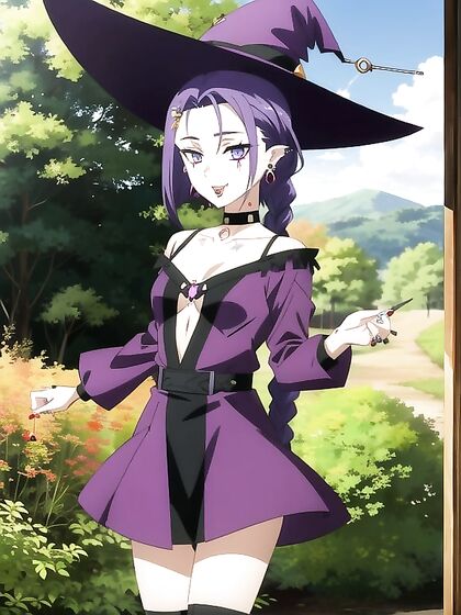 Purple Boots and Braids Heat up Intense Hentai Pleasure Sessions