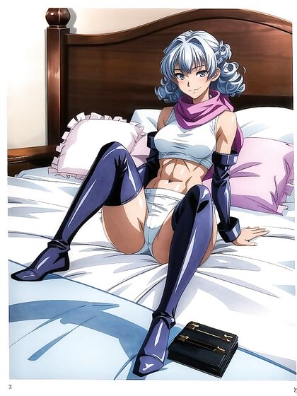 Medium-Assed Beauty with Perky Breasts in Pastel-Colored hentai Bliss