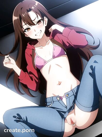 Small Breasts and Jeans in a Hoodie-Filled Hentai Adventure