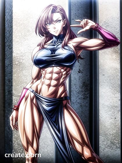 Sensuous Light Brown-Skinned Model Takes Center Stage in Seductive Hentai AI Image