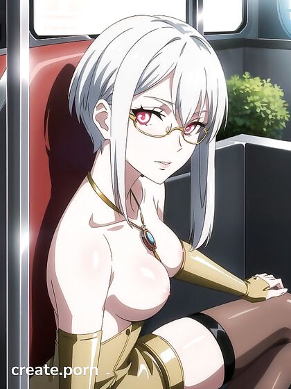 Glasses-Wearing Cosplayer Takes the Modern City by Storm in hentai AI Porn