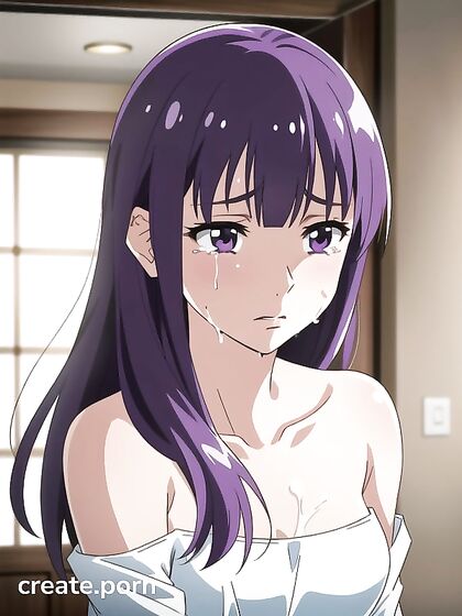 Naked Light Brown-Skinned Beauty in Mesmerizing Hentai AI Image