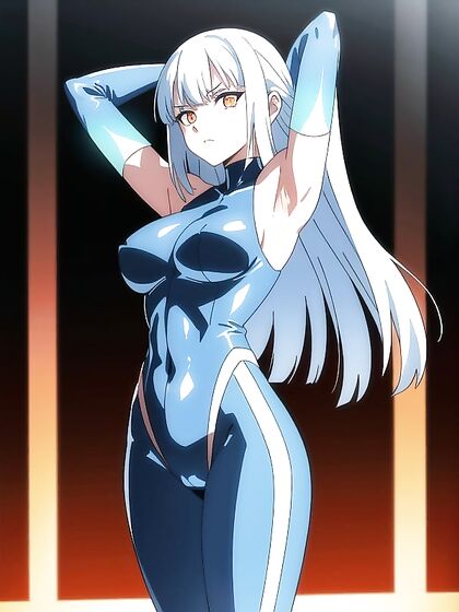 Rounded Breasts and Long Length in Hot Cosplay Hentai AI Image