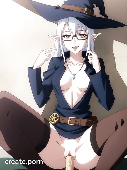 Light Brown Beauty with Medium Assets Enjoying Steamy Hentai AI Image