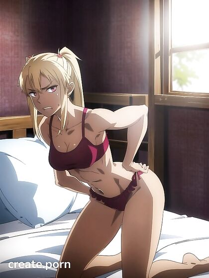 Seductive Pigtails and Medium Ass Action in SteamingHentai AI Image
