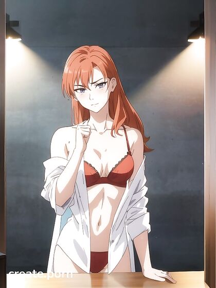 Medium Breasts Close-Up Faces in Seductive Hentai Wallpapers