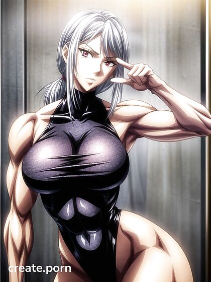 Massive-Ass Milf Takes Center Stage in Steamy Solo Hentai AI Image
