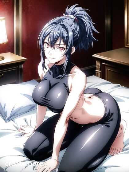 Pale-Skinned Beauty Goes Topless for Blissful Hentai Pleasure
