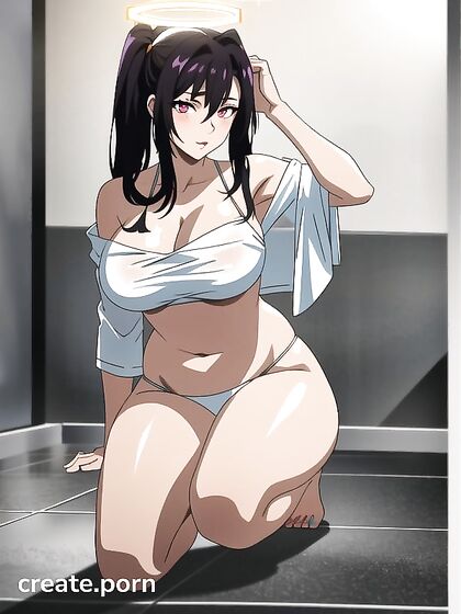 Horny Girl 18+ Crawls in Wet Clothes forSTEAMY Hentai Pleasure