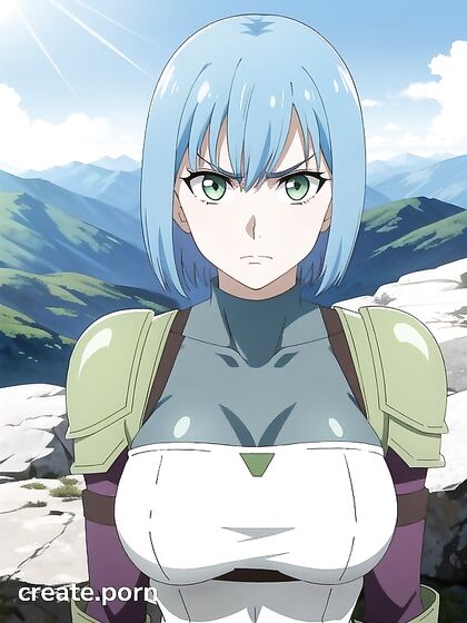 Exploring Medium-Assed Beauties Amidst Mountainous Landscapes in Steamy Hentai AI Image