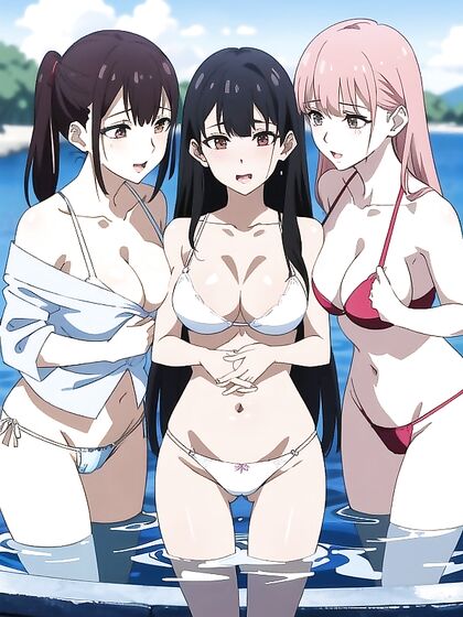 Wet School Uniform and Pigtails - A Steamy Hentai Fantasy