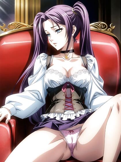 Seductive Stockings and Alluring Decollete inMind-Bending Hentai Pleasure