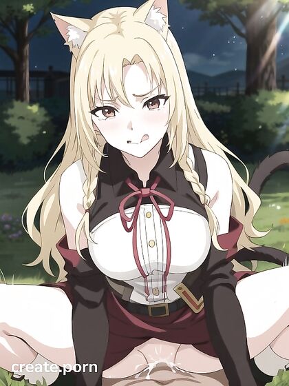 Blonde Duo Enjoying Intense Cumshots in Seductive Hentai AI Image