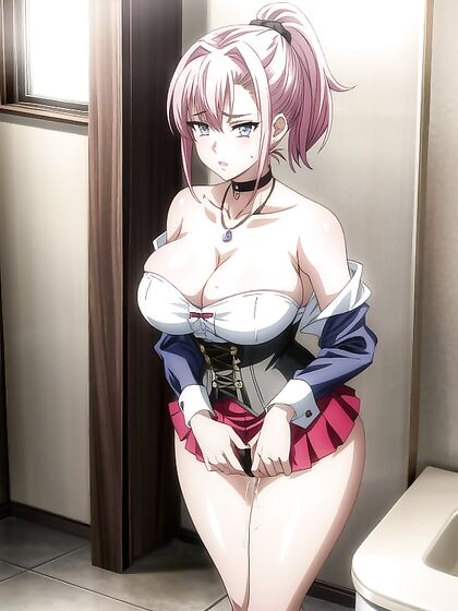 Mind-Blowing Bathroom Orgasms and Cumshots inSTEAMy Hentai AI Image