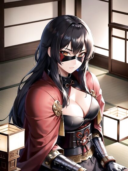 Huge-Assed Beauty with Luscious Cleavage Seduces in steamy Hentai AI Image