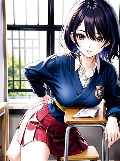 SchoolGirl 18+ 18+s in Colorful Uniforms Explore Erotic Manga Adventures