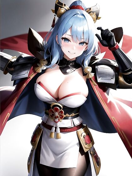 Massive-Assed Warrior Goddess in Armor Gloves forMind-Blowing Hentai Pleasure