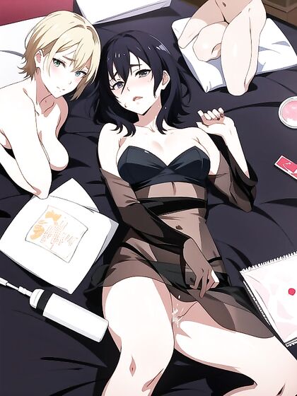 Teen 18+ with Small Breasts Enjoying Intense Nighttime hentai Pleasure