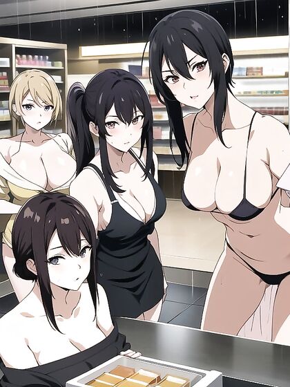 Massive-Ass Tan Lines and Intense Facial Close-Ups in Steamy Hentai AI Image