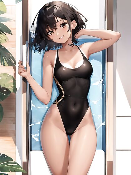 Bust Shot Wallpaper - Short-Length Hentai AI Pleasure