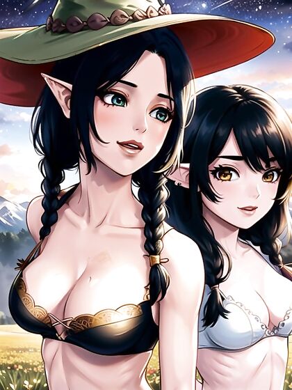 Fit Beauty Shows Off Her Assets While Dancing in Busty Hentai AI Image