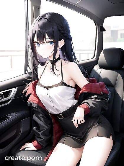 Casual Hentai Fun with Black-Haired Cutie and Her Petite Ass