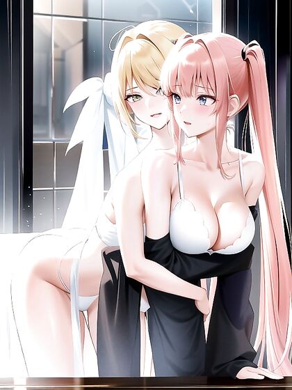 Wet Clothes in the Hot Tub - Intense Hentai Pleasure