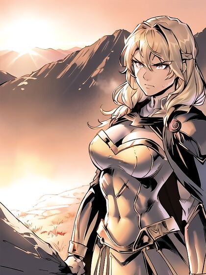Viking Warrior in Tunic Shows Off His Rounded Ass in Steamy Hentai AI Image