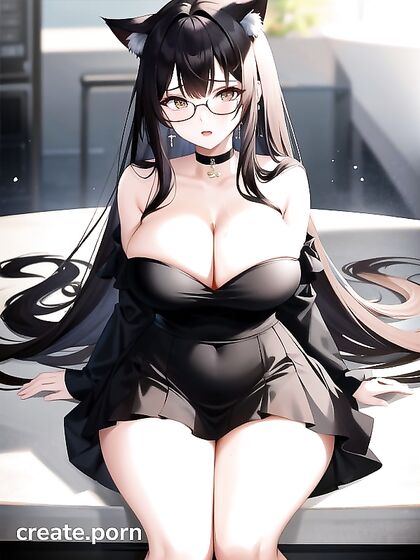 Topless Wallpaper Fantasy - Intense Hentai Masturbation Image