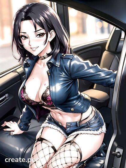 Manga Hentai Fantasy - Solo Session with Perfect Medium Breasts