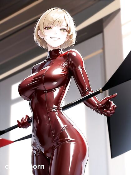 Mischievous Mistress Takes Control in Top-Bottom Hentai AI Image