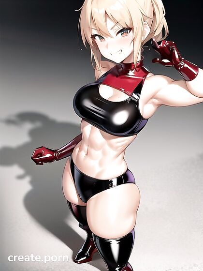 Mistress in Latex Gloves Dominates Her Submissive Slave in HentaiErotica