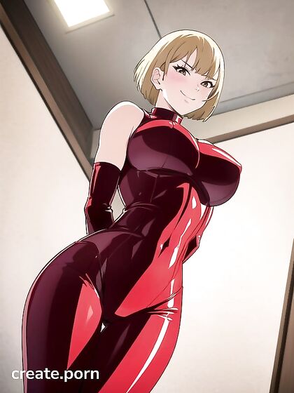 Muscular Mistress Dominates in Intense Hentai Screencaps