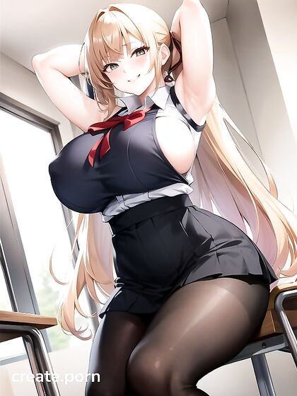 Blonde Pigtails in School Uniform for Steamy Hentai Pleasure
