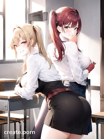 Mischievous Teen 18+ Teases in Short Skirt for naughty Hentai Fun