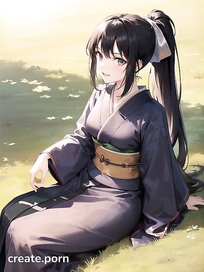 Cute Pale-Skinned Fitness Cutie in Seductive Hentai AI Image