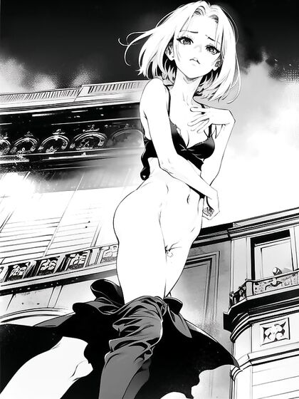 Skinny Girl 18+ Exploring Her Body in Seductive Hentai Solo Session