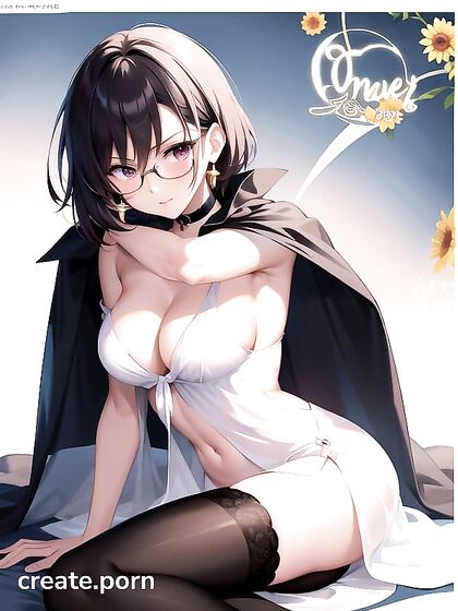 Bust Shots and Decollete Delights in Steamy Choker hentai