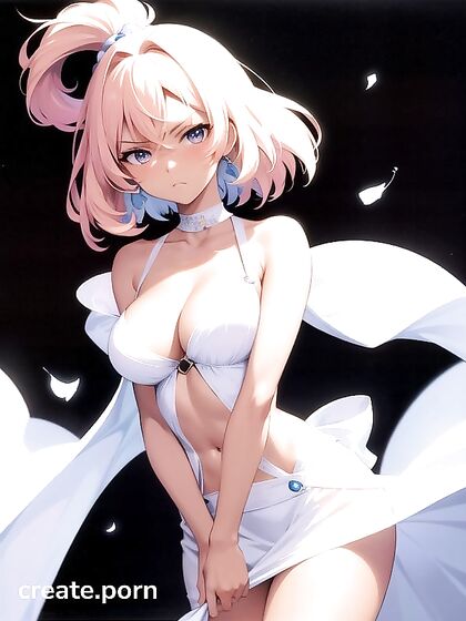 Two Bobcut Lovers Enjoy Intense Choker Action in Steamy Hentai AI Image