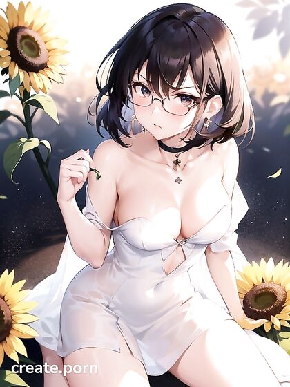 Fit Topless Beauty Takes Control in Steamy Hentai AI Image
