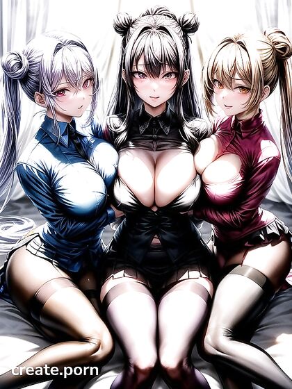 Top-Down View of Sexy Legs in Stockings on Stunning Wallpaper Hentai AI Image