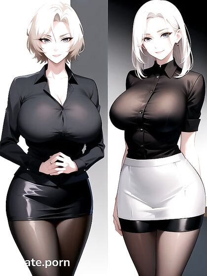 Sexy FitTeacher in Stockings Takes On Hot Hentai Adventures