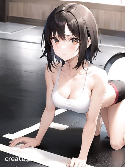Happy 18-Year-Old Enjoying Short-Length Hentai Adventures