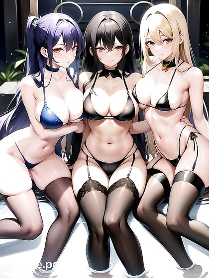 Massive Breasts and voluptuous Ass in Naughty Hentai AI Image