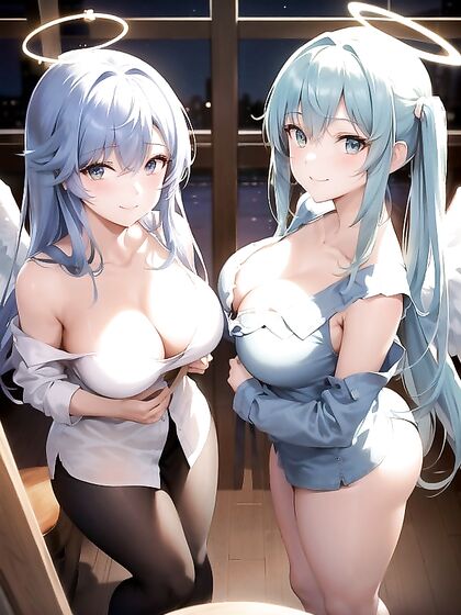 Thick Thighed Beauty Shows Off Tan Lines in Intense Hentai Facial Image