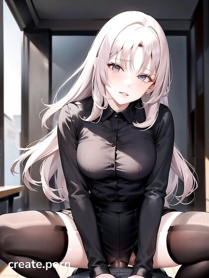 Small Breasted Teacher Seduces Her Student in Erotic Hentai AI Image